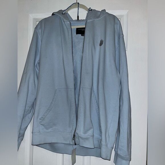 Cult of Individuality NWT heavy French hoodie Size XL blue $ 229.00 - Picture 5 of 13